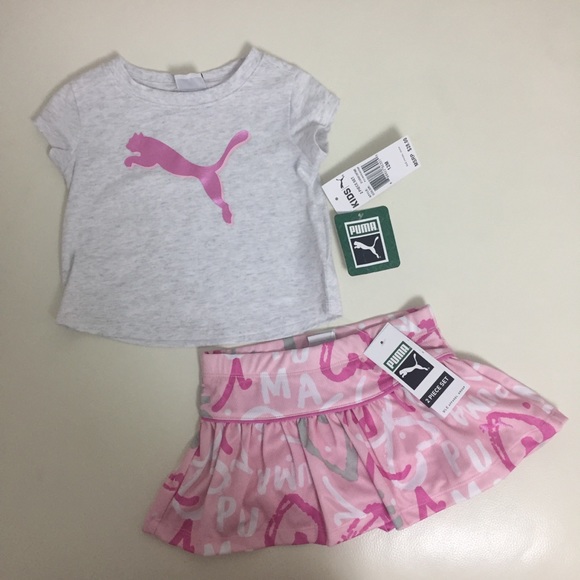 Puma cute girl skort with top - Picture 2 of 7